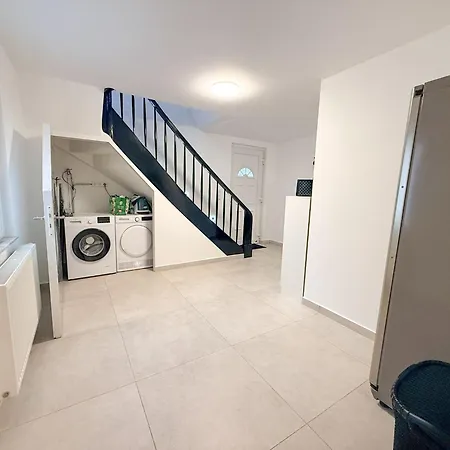 شقة Modernes Einfamilienhaus Direkt Am Rhein كارلسروه